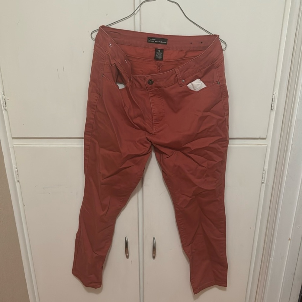 Pink jeans
